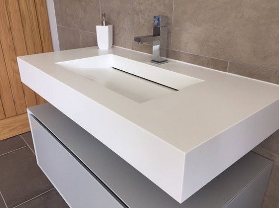 İkitelli Corian Banyo Tezgahı